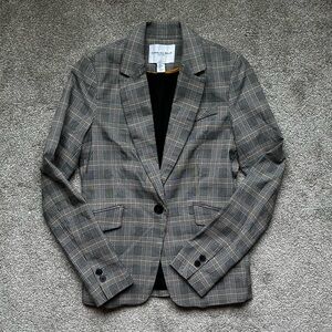 {Carolina Belle} Plaid Blazer